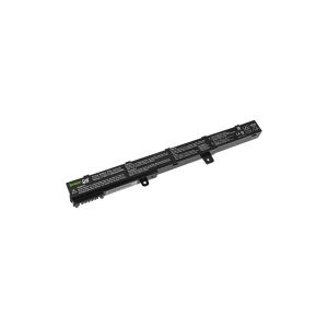 GREENCELL Green Cell - Batteri til bærbar computer (svarende til: Asus A31N1319, Asus A41N1308) - Litiumion - 3-cellet - 2200 mAh - sort - for ASUS F551CA  F551MA  F551MAV  R512CA  R553LA  R553LB  R553LN  X551CA  X551MA  X551MAV