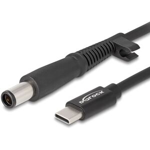 DeLOCK Hp Opladerkabel Dc 7.4 X 5.0 Til Usb-C - 20v/3a - 1.5 M