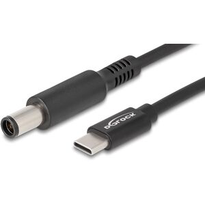 DeLOCK Dell Opladerkabel Dc 7.4 X 5.0 Til Usb-C - 20v/3a - 1.5 M