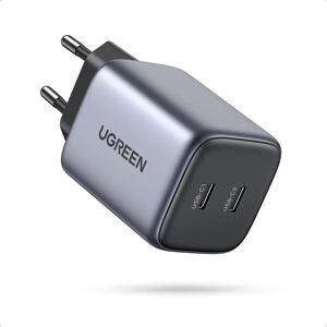 Ugreen Pd 45w 2xusb-C Oplader - Grå