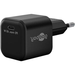 Goobay Pd Gan Usb-C Nano Hurtigoplader - 3a/65w - Sort