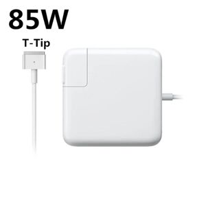 Raöver GLiving 85W MagSafe 2 T-TIP oplader strømforsyning, kompatibel med MacBook Air oplader