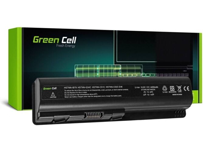 GREEN CELL Batería para Portátil HP HSTNN-LB72 HSTNN-IB72 G50 G60 G61 G70 Compaq Presario CQ60 CQ61 CQ70 CQ71