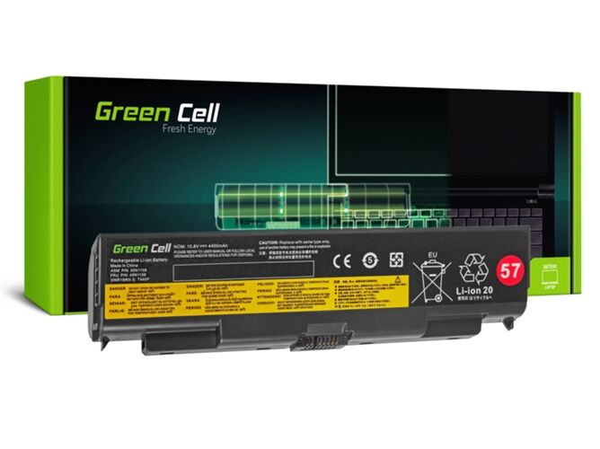 GREEN CELL Batería para Portátil Green Cell Lenovo ThinkPad L540 T540p W540 W541 L440 T440P T540P
