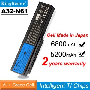 KingSener – batterie d'ordinateur portable A32-N61  pour ASUS N61 N61J N61D N61V N61VG N61JA N61JV