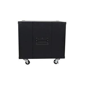 StarTech.com Rack de serveur 9U avec poignées intégrées - Armoire pour serveur à roulettes - Bâti rack portable - 9U - Rack - noir - 9U - 23" - Publicité