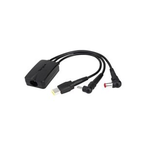 3-Way DC Charging Hydra - Adaptateur secteur - alimentation à 3 broches - noir - Europe - pour Targus Universal USB 3.0, Universal USB 3.0 DV4K - Publicité