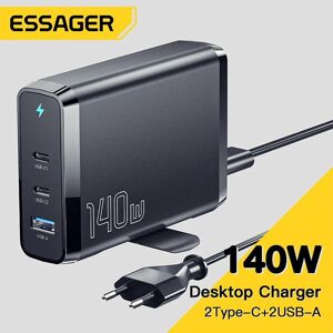 140W GaN USB Type C chargeur de bureau 100W Charge rapide QC4.0 PD3.0 Station de Chagers rapides pour MacBook Samsung iPhone ordinateur portable