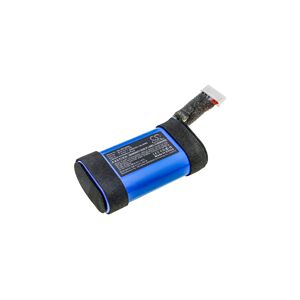 JBL PartyBox On-The-Go batterie (3000 mAh 7.4 V, Bleu)