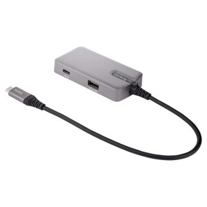 StarTech.com Adaptateur Multiport USB-C - Mini Dock USB Type-C vers 4K 60Hz HDMI 2.0 - 100W Power Delivery Pass-trough  Hub 3 ports USB 10Gbps - M...
