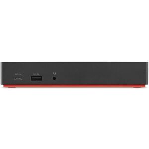 Lenovo 40AS0090EU replicatore di porte e docking station per notebook Cablato USB 3.2 Gen 1 (3.1 Gen 1) Type-C Nero (40AS0090EU)