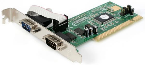 StarTech.com Scheda seriale PCI a 2 porte RS-232 con 16550 UART