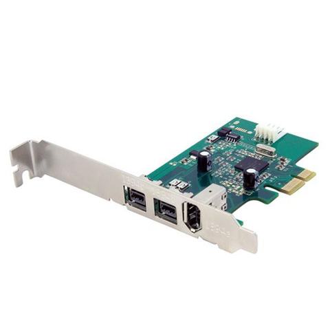 StarTech.com Scheda adattatore PCI Express FireWire 2b 1a 1394 a 3 porte