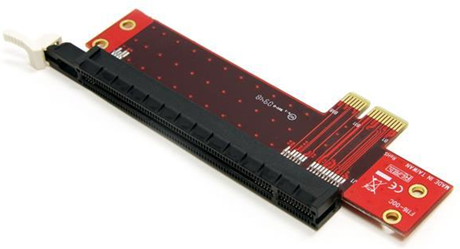 StarTech.com Adattatore di espansione slot PCI Express basso profilo da X1 a X16