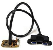 StarTech.com Scheda adattatore Mini PCI Express SuperSpeed USB 3.0 a 2 porte con kit di staffe e supporto UASP