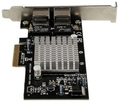 StarTech.com Scheda adattatore server di rete Gigabit Ethernet PCI Express (PCIe x4) a due porte - Intel i350 NIC