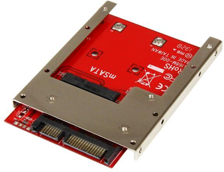 StarTech.com Convertitore adattatore SSD mSATA a SATA da 2,5