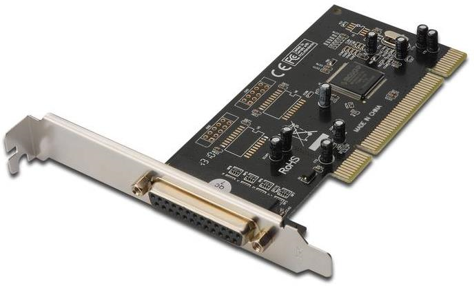 Digitus I/o PCI  2x d-sub9 seriale + 1x d-sub25 parallelo