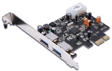 Digitus Usb 3.0 Pci Express Card, 2-Port Usb 3.0 Scheda Di Interfaccia E Adattatore Ds30220