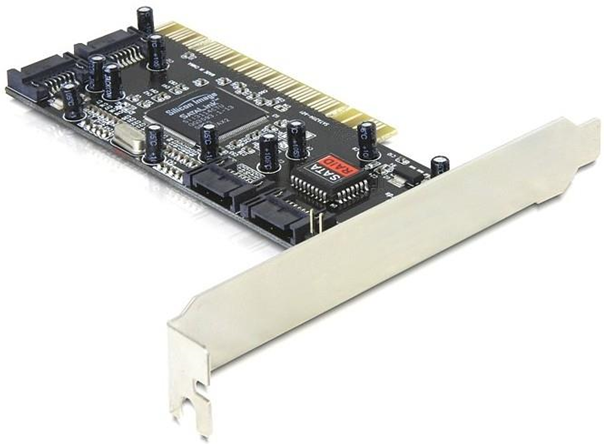 DeLOCK Controller SATA, 4 port w/ Raid