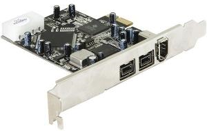 DeLOCK PCI Express card FireWire A / B scheda di interfaccia e adattatore