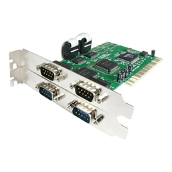 Startech Scheda PCI .com scheda seriale pci a 4 porte rs-232 con 16550 uart pci4s550n