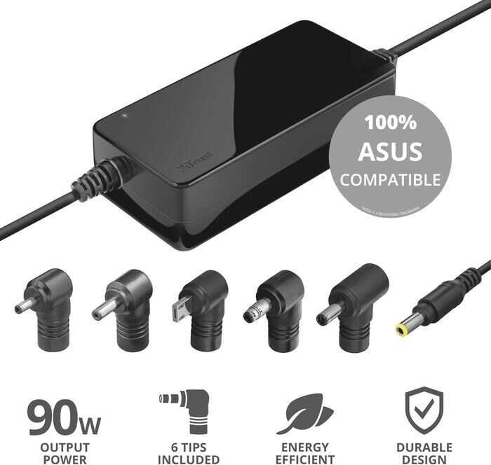 Trust Maxo Asus 90w Laptop Charger-black