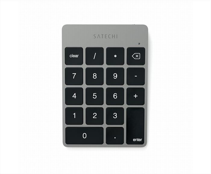 SATECHI Tastierino Numerico Wireless In Alluminio-grigio