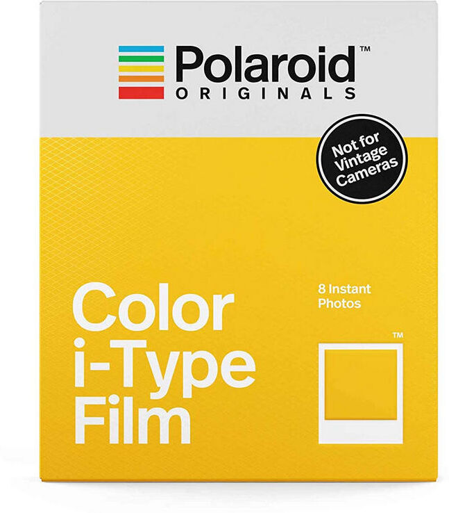 Polaroid originals 8 películas fotográficas a cores para i-type