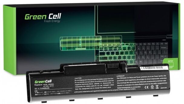 Green Cell Bateria P/ Laptop As07a31 As07a51 As07a41 P/ Acer