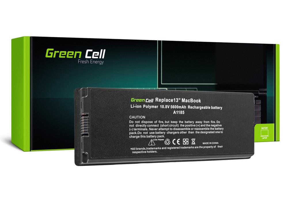 Green Cell Bateria p/ Apple Macbook 13 A1181 2006-2009 (blac.