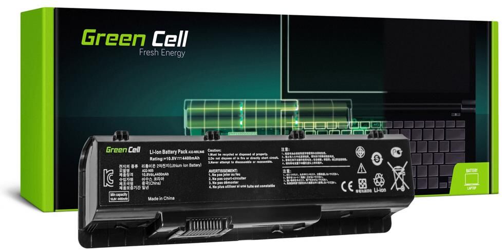 Green Cell Bateria P/ Asus N45 N55 N55s N75 N75e N75s / 11.1.