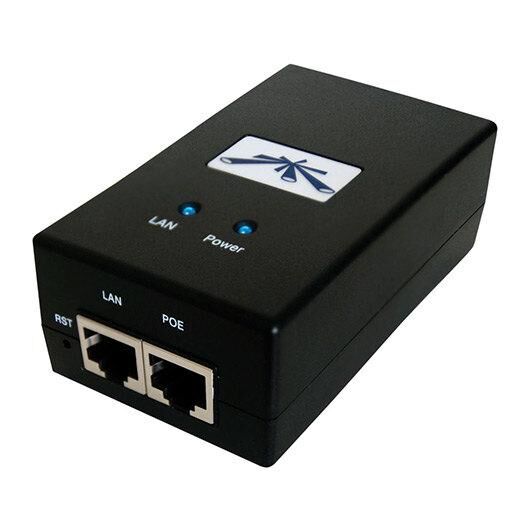 Ubiquiti Adaptador Poe 2x Rj-45 (lan) 10/100/1000 Mbit - Ubiquiti