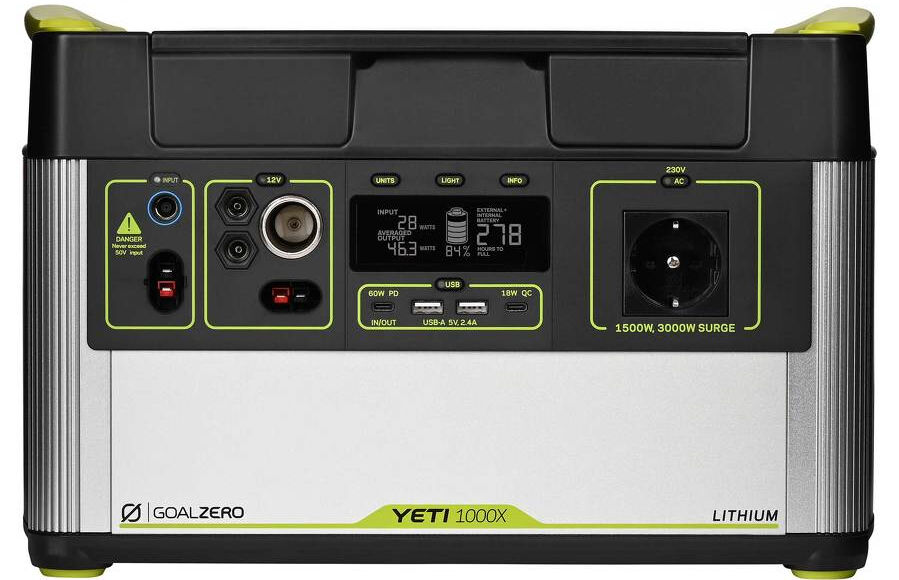 GOALZERO Central Lithium Port�til e Ultra-Compacta Yeti 1000X