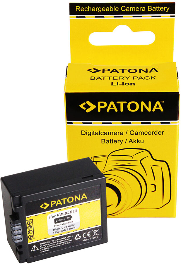 PATONA Bateria Panasonic DMW-BLB13E (1250mAh)