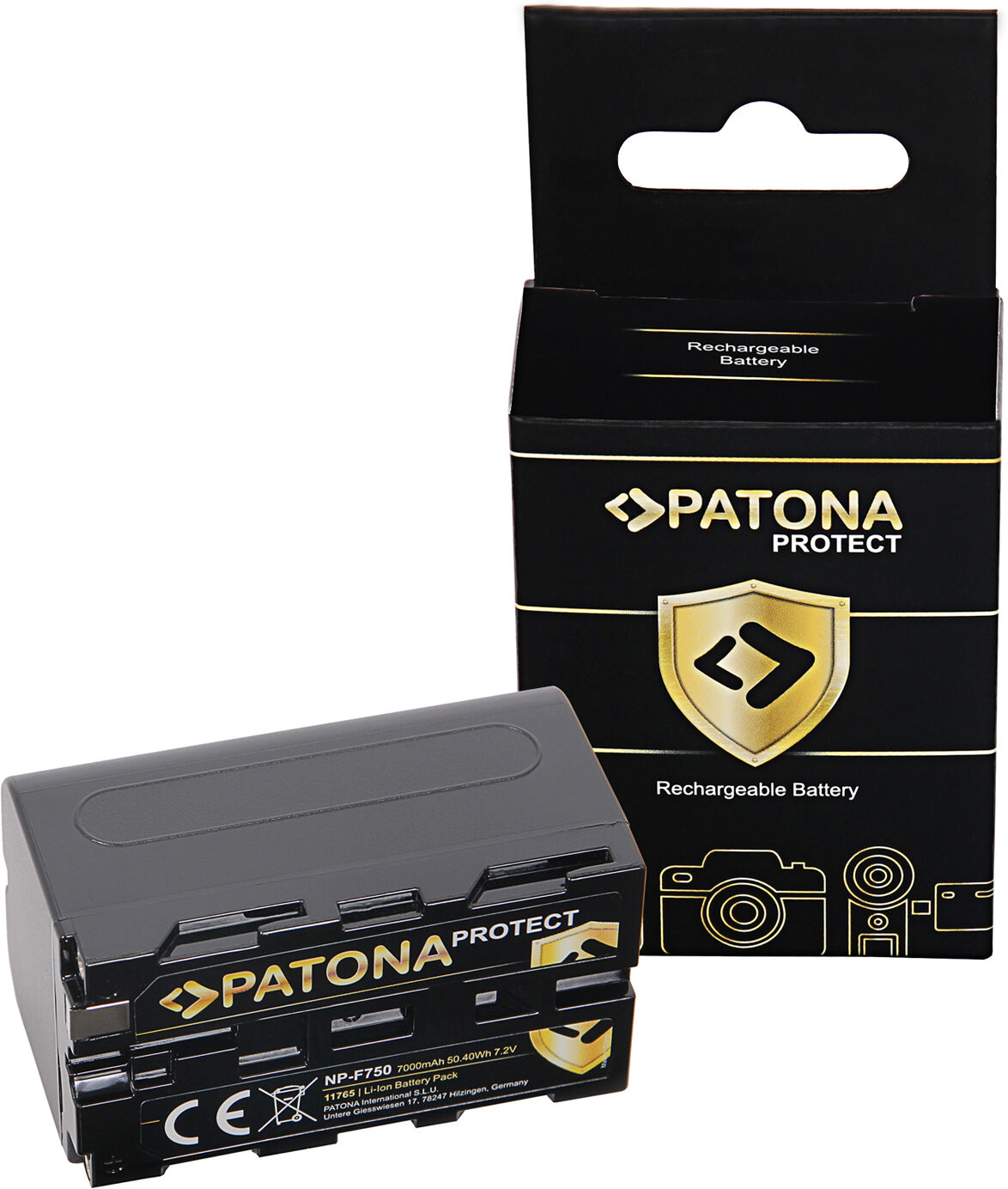 PATONA Protect Bateria Sony NP-F750 (7000mAh)