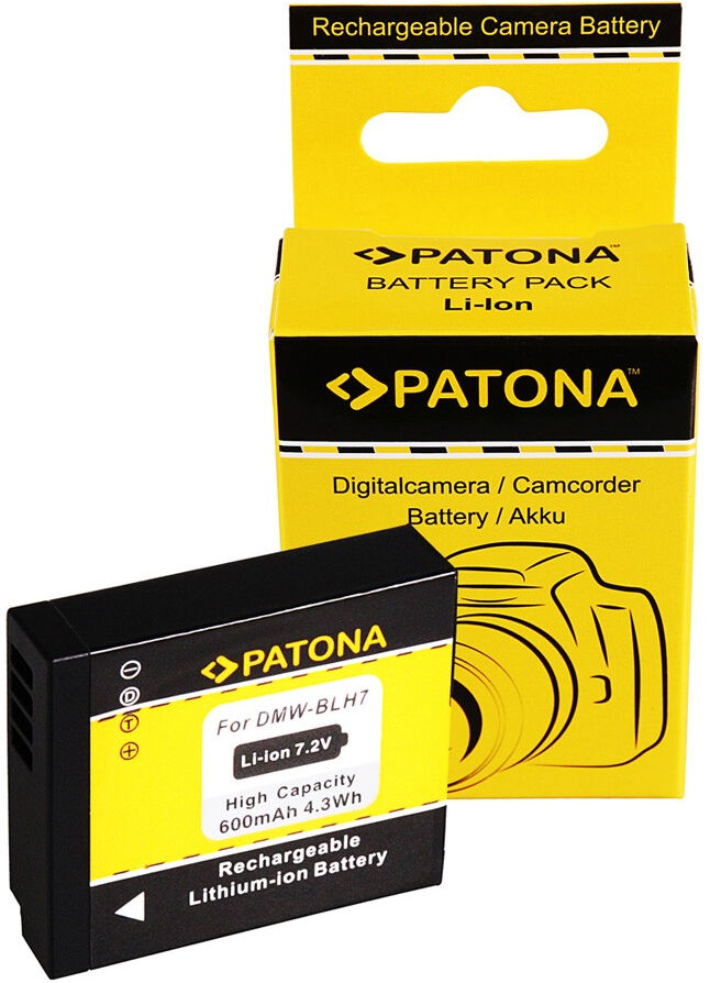 PATONA Bateria Panasonic DMW-BLH7E (600mAh)