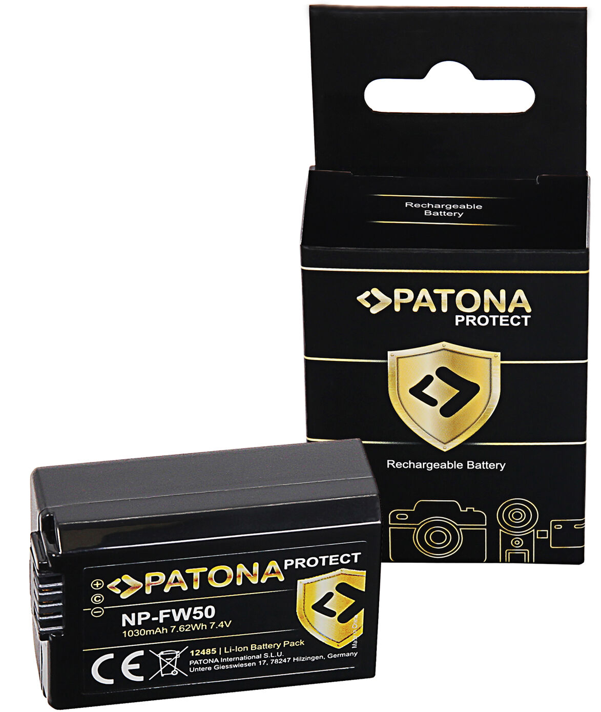 PATONA Protect Bateria Sony NP-W50 (1030mAh)