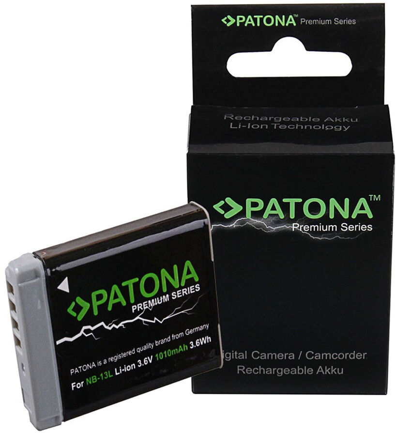 PATONA Bateria Canon NB-13L (1010mAh)