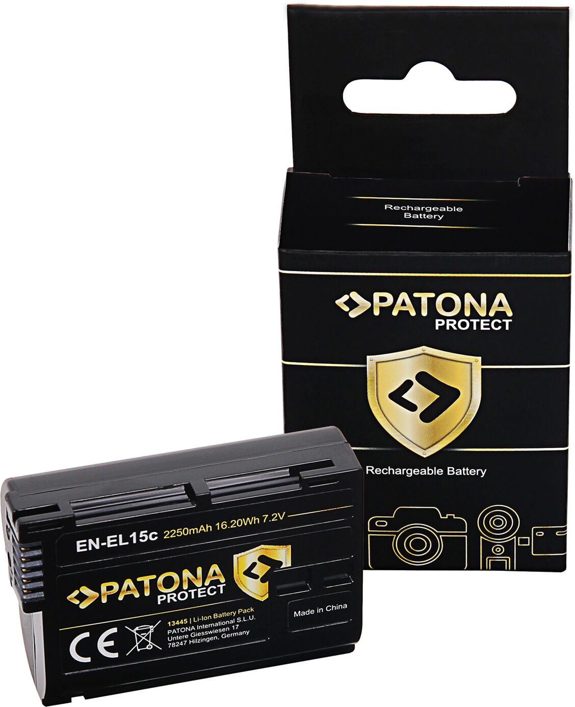 PATONA Protect Bateria Nikon EN-EL15C (2250mAh)