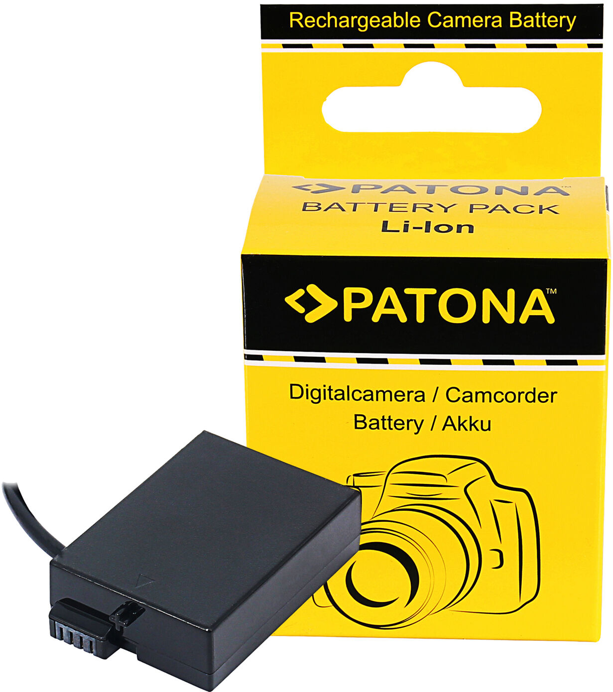 PATONA Adaptador de Bateria de Entrada D-TAP para Canon LP-E