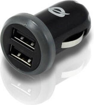 Conceptronic Carregador Isqueiro CUSBCAR2A (Universal - USB - 10W - Preto)