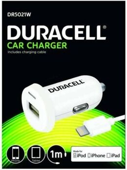 Duracell Carregador de Isqueiro 2.4A Lightning