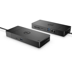 Dell USB-C universell dockningsstation WD19S med stöd för 2 skärmar inklusive 130W laddare