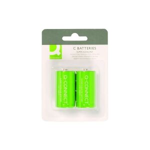 **Q-Connect LR14 MN1400 C batteri 2-pack $$