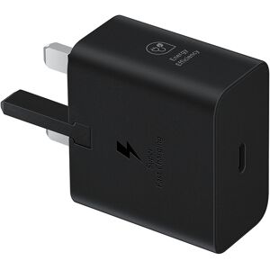 Samsung 25W Super Fast Charging Travel Adapter (with C to C cable) in Black (EP-T2510XBEGGB)