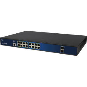 ALLNET ALL8618PM - Switch, 18-Port, Gigabit Ethernet, PoE+, SFP