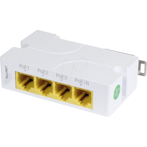 ALLNET SGI8004PD - Switch, 4-Port, Gigabit Ethernet, PoE