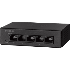 CISCO SF110D05 - Switch, 5-Port, Fast Ethernet