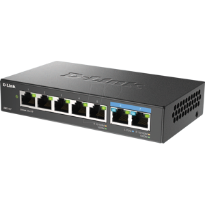 D-LINK DMS-107 - Switch, 7-Port, Gigabit Ethernet